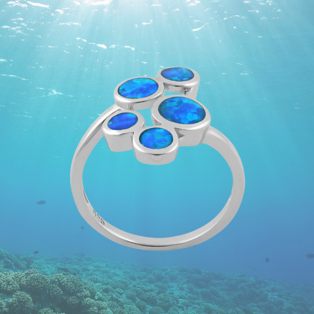 Rare Ocean Bubbles Sterling Silver