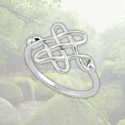 Simple Celtic Sterling Silver