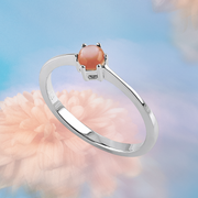 Mother of Pearl Gemstone Sterling Silver