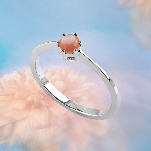 Mother of Pearl Gemstone Sterling Silver