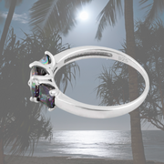 Dark Gemstones Sterling Silver
