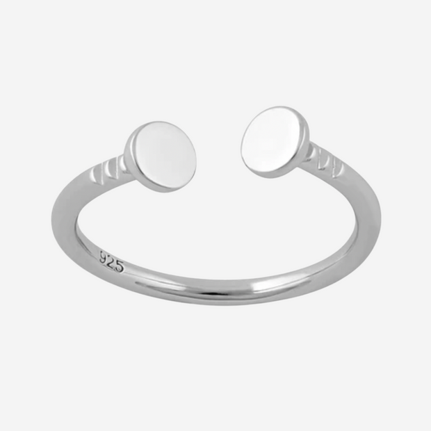 End to End Nail Sterling Silver