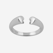 End to End Love Sterling Silver