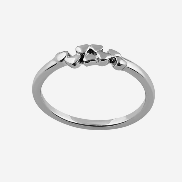 Many Hearts Sterling Silver