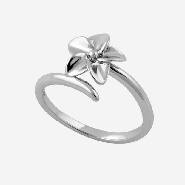 Endless Plumeria Sterling Silver