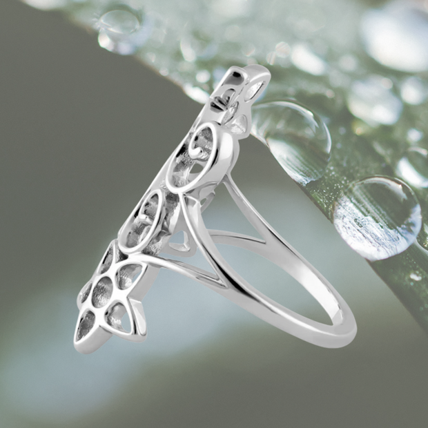 Summer Time Flowers Sterling Silver