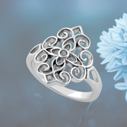 Bohemian Vines Sterling Silver