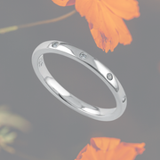 Simple Quadruplet Gemstone Sterling Silver