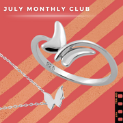 (Monthly Ring Club) Hearts & Vines Band Sterling Silver