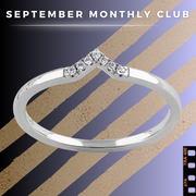 (Monthly Ring Club) Hearts & Vines Band Sterling Silver