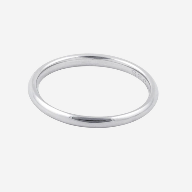 Classic Simple Band Sterling Silver