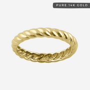 Rania's Rope 14k Solid Gold