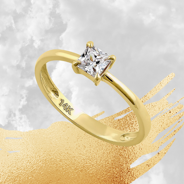 Laguna Gemstone 14k Solid Gold