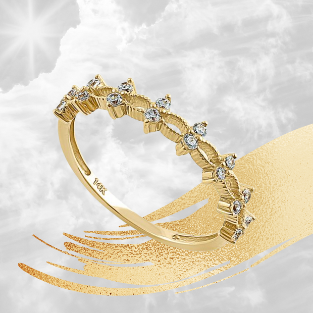 Eleanor's Ocean Gemstones 14k Solid Gold