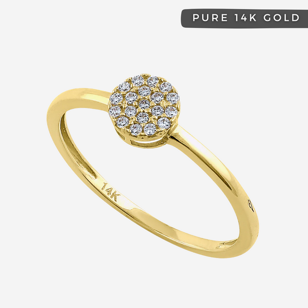 Cora's Oysters 14k Solid Gold