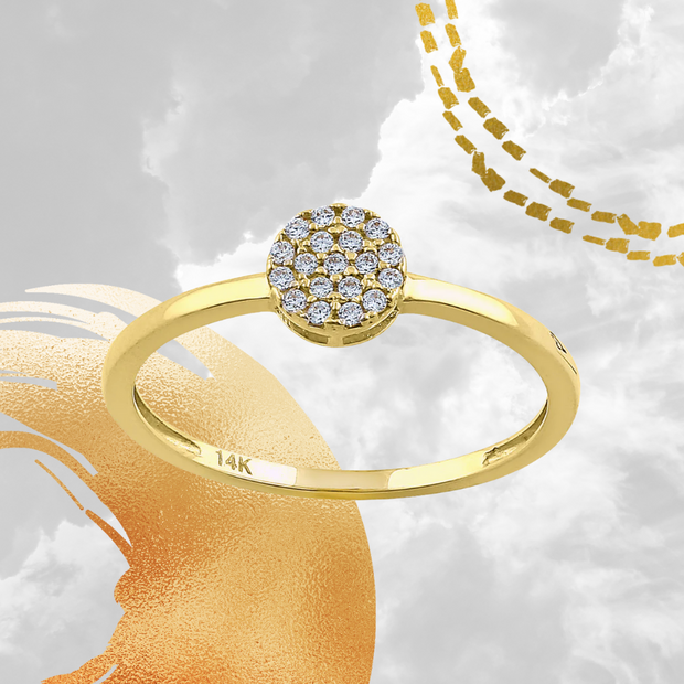 Cora's Oysters 14k Solid Gold