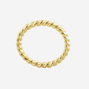 Royal Stacking Ring 14k Gold Plated