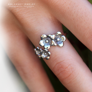 Sea Candy Ring: Flower Sterling Silver