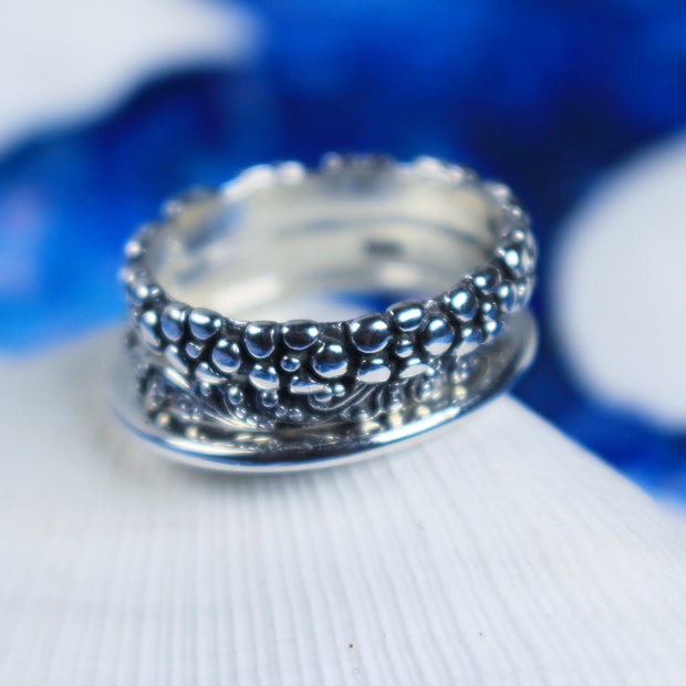 Sea Candy Ring: Bohemian Tribe (3) Stacking Pack Sterling Silver
