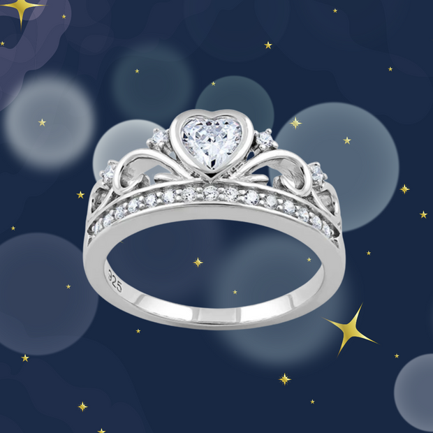 Royal Estate Heart Gemstone Sterling Silver
