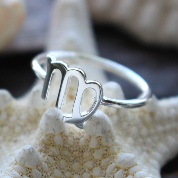 Sea Candy Ring: Zodiac Virgo Sterling Silver