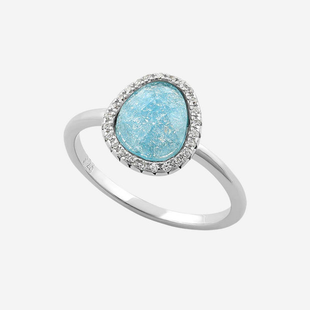Rare Winter Gemstone Sterling Silver
