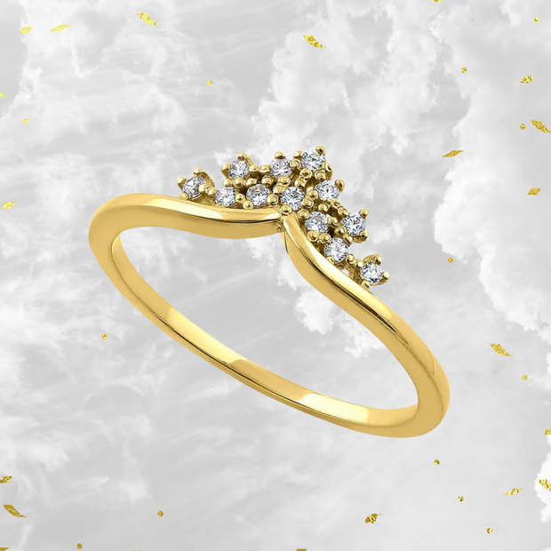Helen's Crown 14k Solid Gold