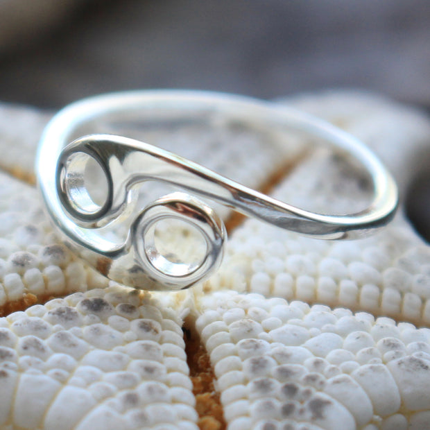 Sea Candy Ring: Zodiac Cancer Sterling Silver