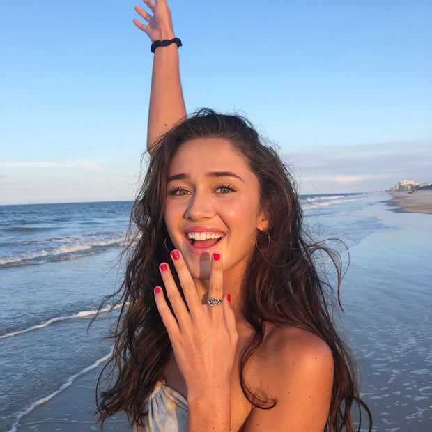 Sea Candy Ring: Flower Sterling Silver
