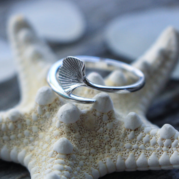 Sea Candy Ring: Mermaid Tail Sterling Silver