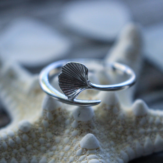 Sea Candy Ring: Mermaid Tail Sterling Silver