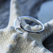 Sea Candy Ring: Mermaid Tail Sterling Silver