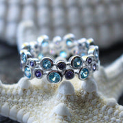 Sea Candy Ring: Ocean Bubbles Sterling Silver
