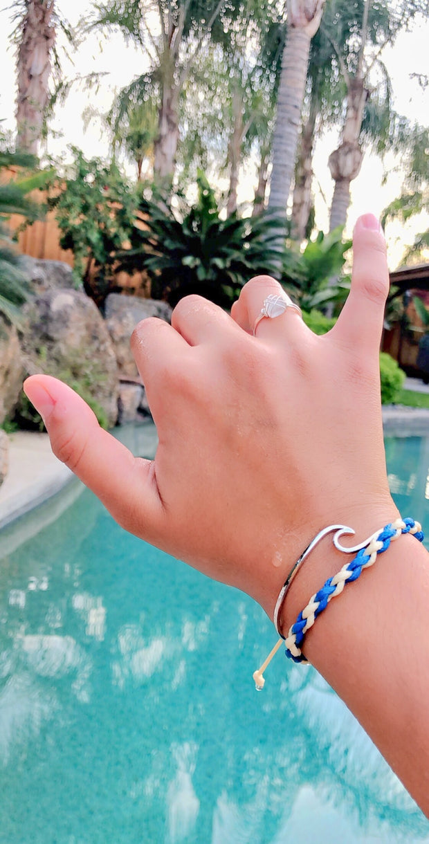 Sea Candy Bracelet: "Bohemian Braided Shoreline"