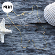 Simple Surfer Necklace: 14k Gold Fill