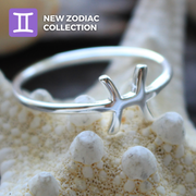 Sea Candy Ring: Zodiac Pisces Sterling Silver