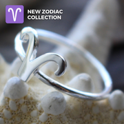 Sea Candy Ring: Zodiac Aries Sterling Silver